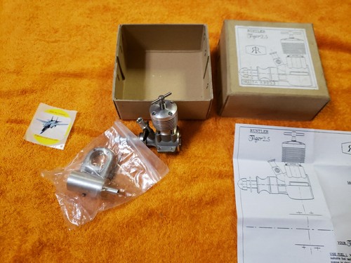 Rustler tiger 5cc diesel - tiger, 2.5cc