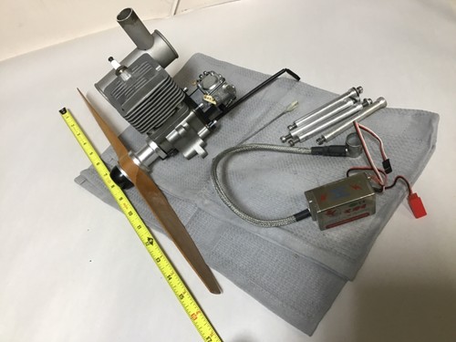 Large nitro plane engine - large,