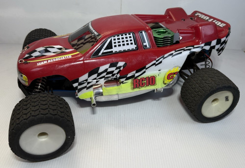Rc10gt blue chassis nitro - rc10gt,
